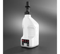 TUFFJUG TUFF JUG 2.5G/10L White Tuff Jug with Black Ripper Cap G3, white