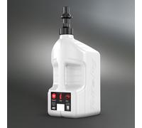 TUFFJUG TUFF JUG 5G/20L White Tuff Jug with Black Ripper Cap G3, white