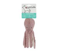 Tufflove Luxury Plush Octopus Toy for Dogs, Small, Tough Dog Toy, For Small to Medium Dogs and Puppies, Pink