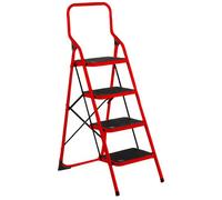 Tuffmate Ladder 4 Step Portable Step Ladder With Handle