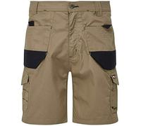 TuffStuff 827 Elite Mens Multi Tool Holster Pocket Heavy Duty Cargo Work Shorts Combat Trousers (34", Sand)