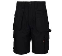 TuffStuff Mens 844 Enduro Work Shorts, Black, 32W UK