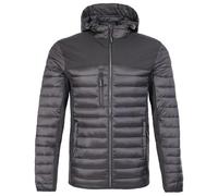 TuffStuff - Hatton Jacket - Size Small, Black - Water Resistant & Windproof - Features an Adjustable Hood, Zipped Chest & Side Pockets - Softshell Panelling - Winter Jackets for Men