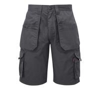TUFFSTUFF Mens Enduro Work Shorts Multi-Pockets Triple Stitched Cargo Shorts UK