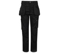 TuffStuff Mens Work Trouser 715 Proflex Work Trouser, Black, 30W UK