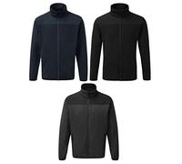 TuffStuff - Otley Jacket - Black - XL - Comfortable & Durable - Elasticated Cuffs - Versatile - Heavyweight knit - Softshell Panelling - Ideal for Work