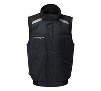 TuffStuff - Pro Work Bodywarmer - Extra Large - Navy Body Warmer - Windproof Bodywarmer Jacket - Mens Work Coat - Site Workwear - Bodywarmers for Men