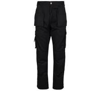 TuffStuff - Pro Work Trousers, 36" Waist, Regular 30" Length - Heavy-Duty Tradesman Trousers with Knee Pad Pockets - Tuck-Away Holster Pockets with YKK Zip & Triple-Stitched Seams - Functional Design