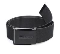 TuffStuff - Proflex Black Belt - Universal Fit - Heavy Duty Webbed Woven Strap - Quick & Easy Locking System - Comfortable & Flexible - Durable Belts for Men - Ideal for Work