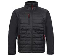 TuffStuff - Snape Jacket - Small - Black Jacket - Comfortable & Durable - Winter Jackets for Men - Softshell Jacket - Features Zipped Pockets & Adjustable Cuffs - Ideal for Work