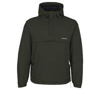 TuffStuff - Sutherland Lined Windbreaker - Size 3XL, Green - Waterproof, Windproof & Breathable - Adjustable Hood & Reflective Details - with Fleece Lining & Taped Seams - Lightweight Mens Jacket