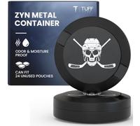 TuffTynz - Premium Zyn Metal Can | Zyn Holder | Metal Zyn Container | Moisture & Odor Proof Container | Aluminum Zyn Can & Organizer | Dip Can | Zyn Tin | Zyn Gifts for Men | The Zyn Bin