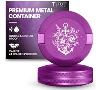 TuffTynz - Premium Zyn Metal Can | Zyn Holder | Metal Zyn Container | Moisture & Odor Proof Container | Aluminum Zyn Can & Organizer | Dip Can | Zyn Tin | Zyn Gifts for Men | The Zyn Bin