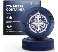 TuffTynz - Premium Zyn Metal Can | Zyn Holder | Metal Zyn Container | Moisture & Odor Proof Container | Aluminum Zyn Can & Organizer | Dip Can | Zyn Tin | Zyn Gifts for Men | The Zyn Bin