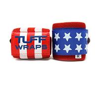 TuffWraps Unisex Villain Wrist Wraps, Merica Camo, 16 UK