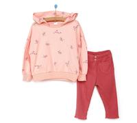 Tuffy Sweatshirt-Leggings - Salmon