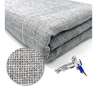 Tuft Dream Primary Tufting Cloth, Grey, Cotton/Polyester, Twill, Guided Lines, 85''x85''