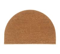 Tufted Coir Half Round Door Mat for Indoor & Outdoor, Various Sizes vidaXL