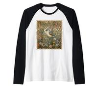 Tufted Songbird Vintage Woodland Floral Raglan Baseball Tee