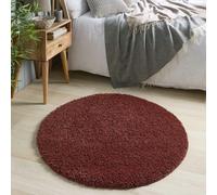 Tufted Washable Rug - Ox Red - Ø 100 cm