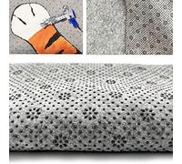 Tufting Cloth, Non-Slip Rug Backing Felt Cloth for Tufted Rugs, Secondary Backing Fabric for Tufting, Punch Needle, Non Slip Area Rug Pad, 62x78in