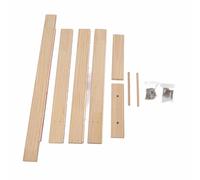 Tufting Frame Wood Carpet Weaving Needlepoint Rug Making Tool 70x70cm Desk Frame for Artists