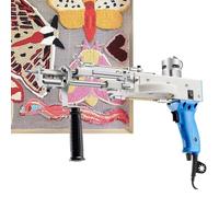 Tufting Gun Starter Kit - Cut Pile & Loop Pile Rug Making Machine, Electric Rug Punch Supplies - 360°Handle Carpet Tufting Gun, for Craft Devotees, Tufting Lover,5cm