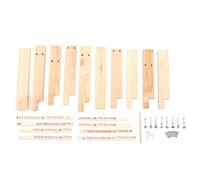 Tufting Kit, Tufting Frame Rug Tufting Frame Wooden Carpet Weaving Frame DIY Crafts Table Stand Frame Tapestry Making Tool 70x70cm Rug Making Kit with 2 Screw Kit for Sewing Making