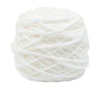 Tufting Yarn for Rug Carpet Making, 8 Strands Milk Cotton Yarn, 5mm Round Thread for Hand Knitting Sweater Scarf, Soft Fancy Yarn
