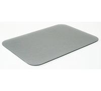 Tuftop Toughened Glass Worktop Surface Protector Silver Medium
