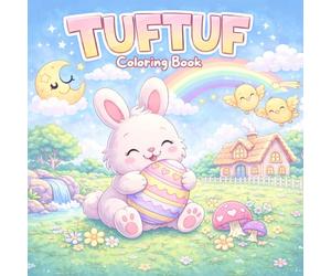 Tuftuf the Bunny Coloring Book: Cute and Cozy Coloring Pages with Adorable Bunnies, Carrots, and Happy Scenes for Relaxation and Creativity