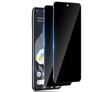 TuFun Screen Protector for Google Pixel 8 Pro for Tempered Glass Privacy Screen, [Pack of 2] Anti-Spy Screen Protector, 9H Hardness Privacy Film, Anti-Spy, Bubble-Free Privacy Protective Glass - Black