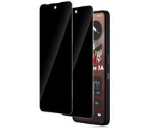 TuFun Screen Protector for Nothing Phone 3A/3A Pro for Tempered Glass Privacy Screen, [Pack of 2] Privacy Screen Protector, 9H Hardness Privacy Film, Anti-Spy, Bubble-Free Anti-Spy Protective Glass