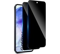 TuFun Screen Protector for Samsung Galaxy A55 5G for Tempered Glass Privacy Screen, [Pack of 2] Anti-Spy Screen Protector, 9H Hardness Privacy Film, Anti-Spy, Bubble-Free Privacy Protective Glass