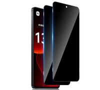 TuFun Screen Protector for Xiaomi 13T / 13T Pro 5G for Tempered Glass Privacy Screen Protector, Pack of 2 Privacy Screen Protector, 9H Hardness Anti-Spy Protective Glass, Anti-Spy, Bubble-Free Privacy
