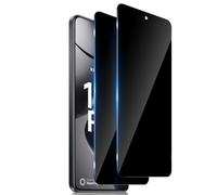 TuFun Screen Protector for Xiaomi Poco X7 Pro / 14T / 14T Pro 5G for Tempered Glass Privacy Screen, Pack of 2 9H Hardness Privacy Film, Anti-Spy Screen Protector, Anti-Spy, Bubble-Free Privacy