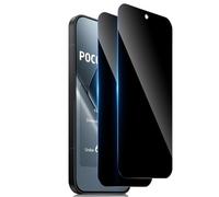 TuFun Screen Protector for Xiaomi Poco X8 Pro 5G for Tempered Glass Privacy Screen, Pack of 2, 9H Hardness Privacy Film, Anti-Spy Screen Protector, Anti-Spy, Bubble-Free Privacy Protective Glass