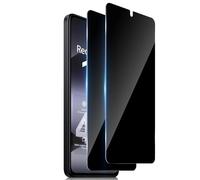 TuFun Screen Protector for Xiaomi Redmi Note 14 4G/5G for Tempered Glass Privacy Screen, Pack of 2 Privacy Screen Protector, 9H Hardness Privacy Film, Anti-Spy, Bubble-Free Anti-Spy Protective Glass