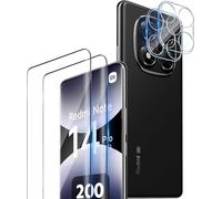 TuFun Screen Protector for Xiaomi Redmi Note 14 Pro Plus/Pro 4G/5G for Tempered Glass Privacy Screen, [Pack of 2] Privacy 3D Screen Protector, 9H Hardness Privacy Film, Bubble-Free Anti-Spy Protective