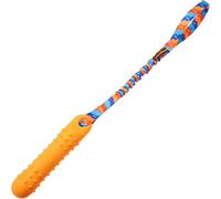 Tug-E-Nuff BOB 3-in-1 Dog Dummy (Orange), Tug Toys for Fetch, Tug of War and Water, Waterproof, Floatable, Rubber, Interactive, Tough Dog Toys with Bungee for Training Small, Medium, Large Dogs, 70cm