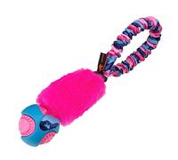 Tug-E-Nuff Pocket PowerBall Fauxtastic | Pocket-sized Tug Toy | Durable Bungee Tug Toy for Dogs | Ideal for Interactive Dog Training and Dogs of all Ages | Made of Durable Faux Fur | 29cm (11.5inches)