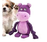 Tug of War Dog Toy Squeaky Plush Interactive Animal Chewer