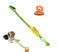 Tug Of War Dog Toy Suction Cup Squeaky Teething Pet Chewers