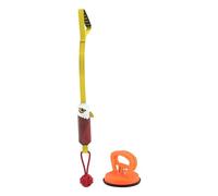 Tug Of War Dog Toy Suction Cup Squeaky Teething Pet Chewers