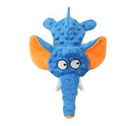 Tug Toys For Dogs Pet Toys Elephant Dog Interactive Unfilled Noisy Paper Cat And Dog Supplies For Dogs To Stop Boredom (Blue, 30x19cm)