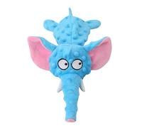 Tug Toys For Dogs Pet Toys Elephant Dog Interactive Unfilled Noisy Paper Cat And Dog Supplies For Dogs To Stop Boredom (Light Blue, 30x19cm)