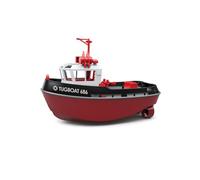 TUGBOAT 686 Remote Control Boat, 1:72 Scale 2.4G Dual Motor High-Power RC Tugboat with LED Lights, Waterproof Hull for Pools and Lakes