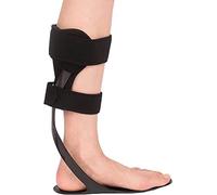 TUHANN Ankle Foot Orthosis, Carbon Fiber AFO Foot Drop Bracket for Drop Foot, Stroke, Hemiplegia, Gait Assist Support Bracket (Color : Right, Size : M)