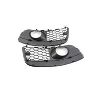 TUHBCX Car Front Fog Light Grille Auto Mesh Fog Light Open Vent Grilles For MK5 For Golf 5 2006-2009 Car Accesories Fog Lamp Frame
