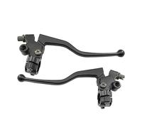 TUHBCX Clutch Brake Levers Set for CG125 Aluminum Alloy for FXD Motorbike Left Right Levers Motorcycle Brake Clutch Handle Lever Assy(A Pair of)